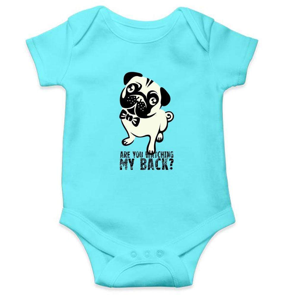 PUG Dog Abstract Rompers for Baby Girl- FunkyTradition FunkyTradition