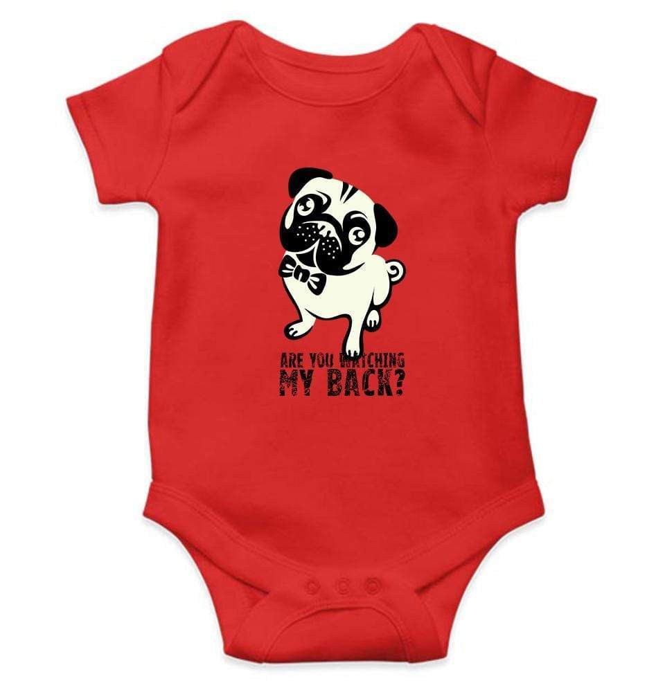 PUG Dog Abstract Rompers for Baby Girl- FunkyTradition FunkyTradition