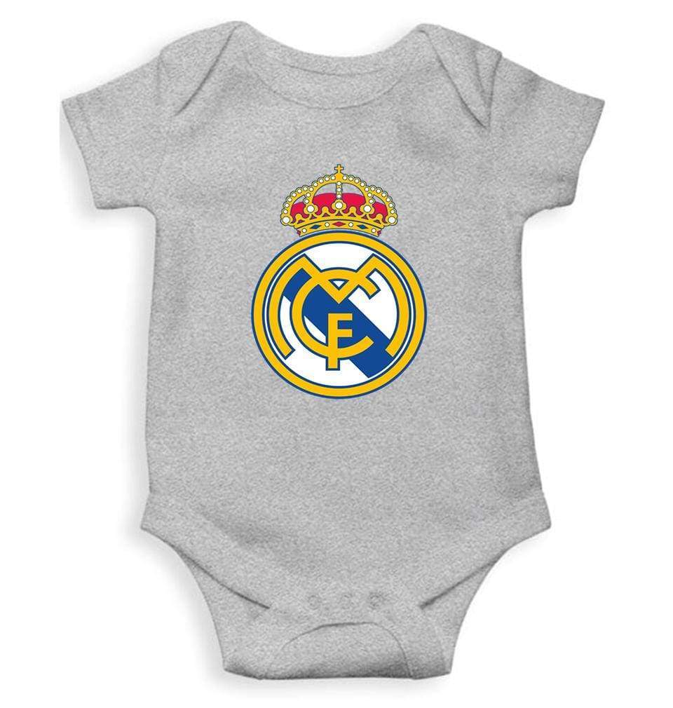 Real Madrid Rompers for Baby Boy- FunkyTradition FunkyTradition