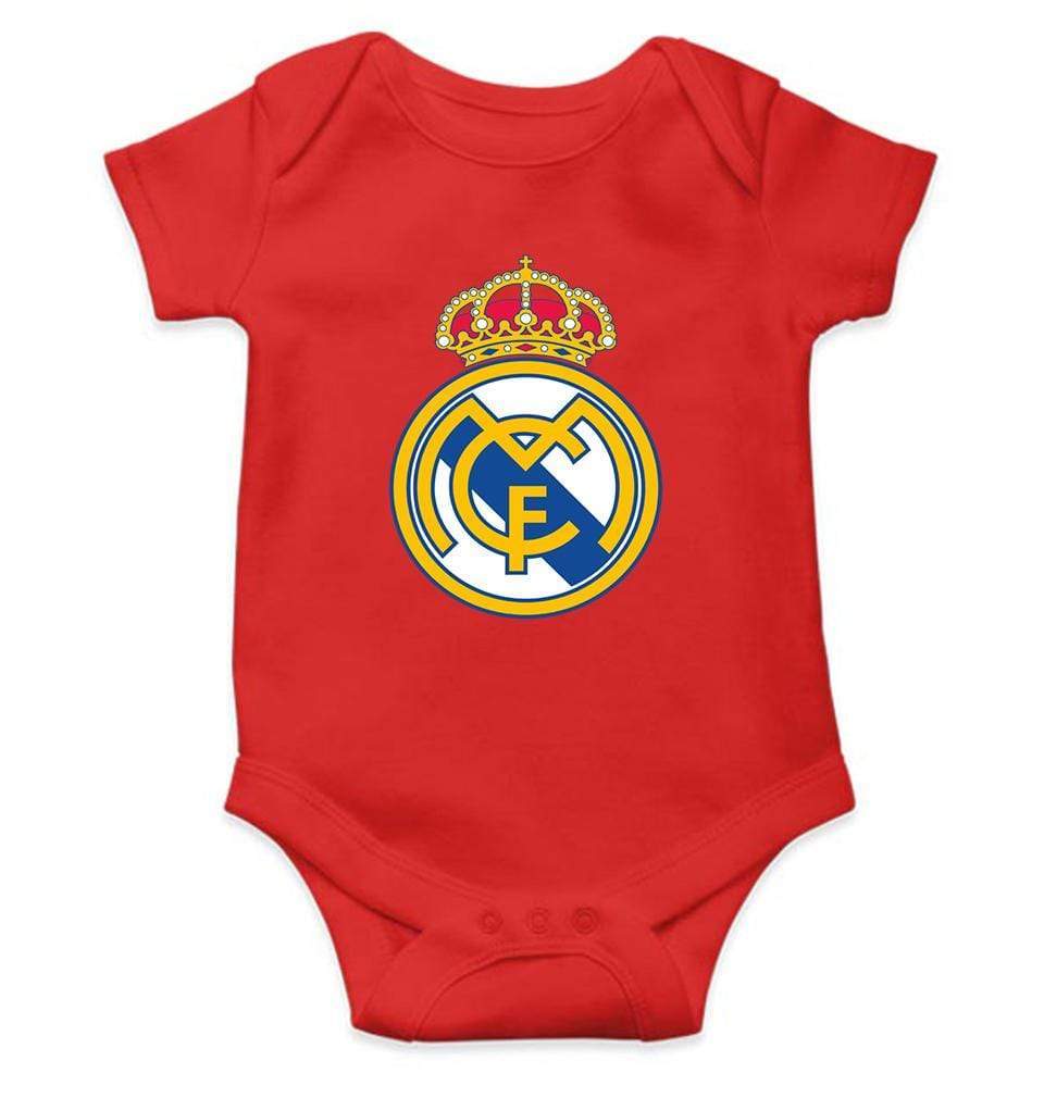 Real Madrid Rompers for Baby Girl- FunkyTradition FunkyTradition