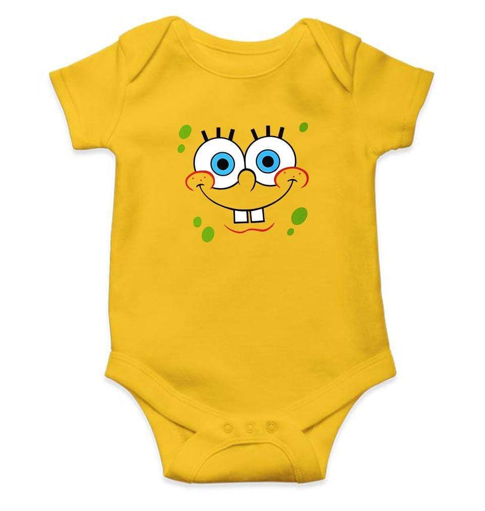 Spongebob Rompers for Baby Girl- FunkyTradition FunkyTradition