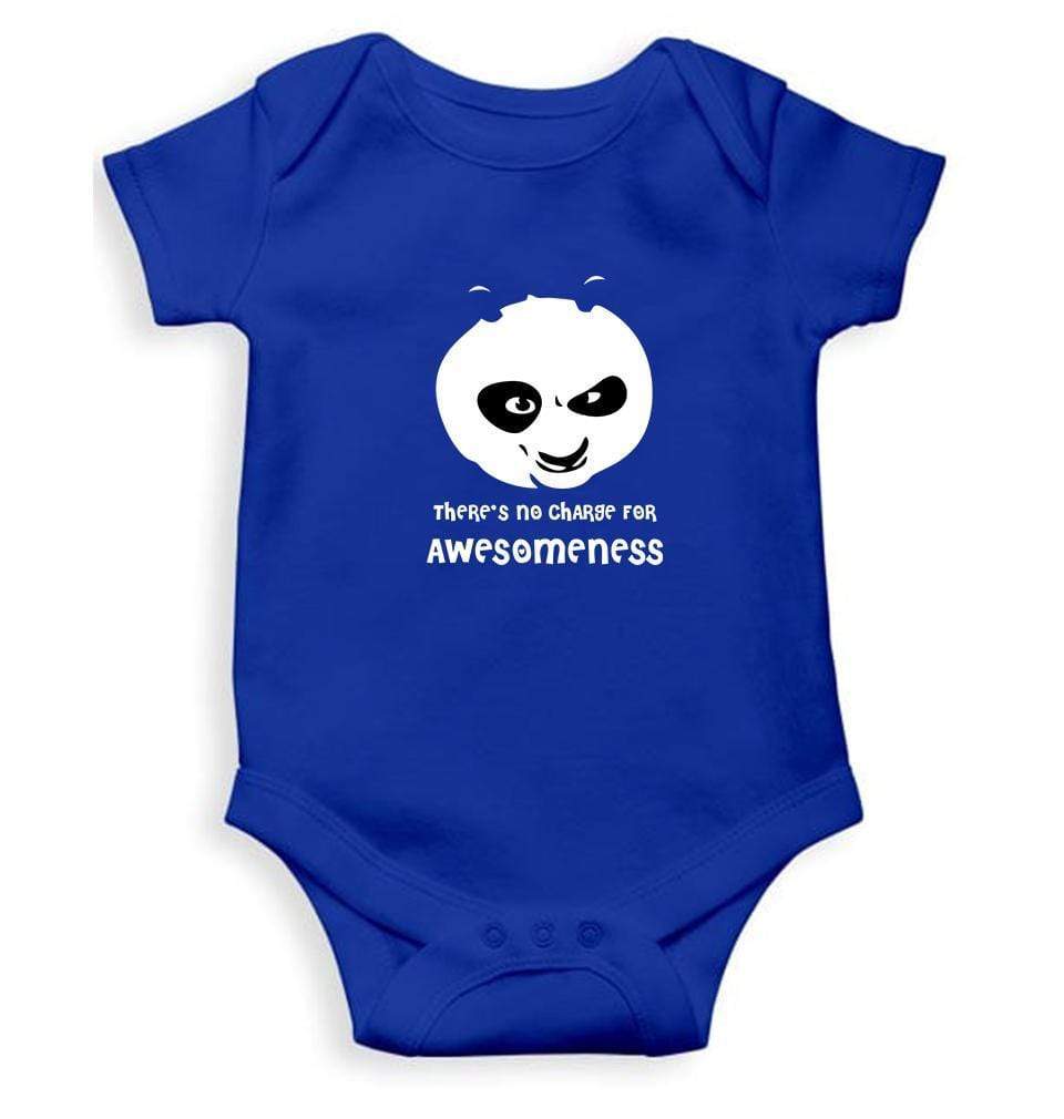 There is no charge for awesomeness Panda Rompers for Baby Girl- FunkyTradition FunkyTradition