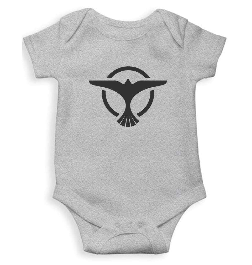 Tiesto Logo Rompers for Baby Girl- FunkyTradition FunkyTradition