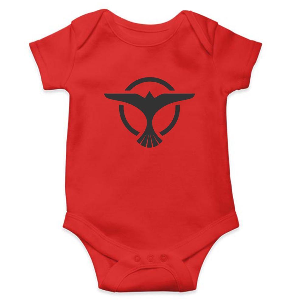 Tiesto Logo Rompers for Baby Girl- FunkyTradition FunkyTradition