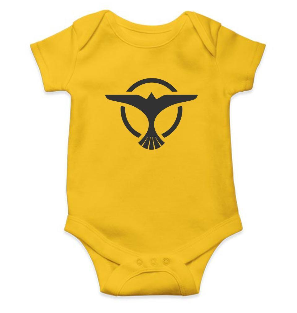 Tiesto Logo Rompers for Baby Girl- FunkyTradition FunkyTradition