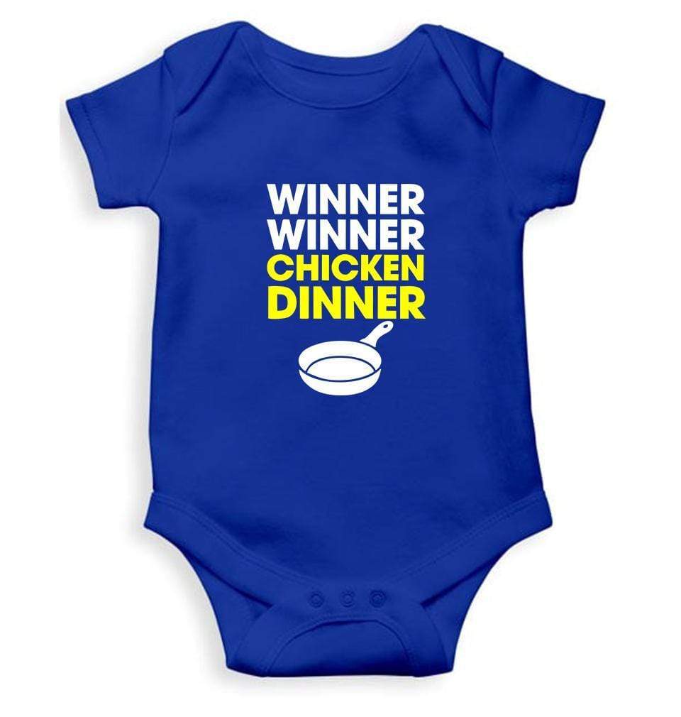 Winner Winner Chicken Dinner PUBG Rompers for Baby Boy- FunkyTradition FunkyTradition