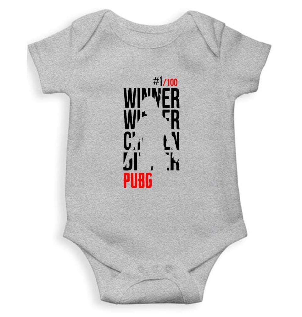 Winner Winner Chicken Dinner PUBG Rompers for Baby Boy- FunkyTradition FunkyTradition