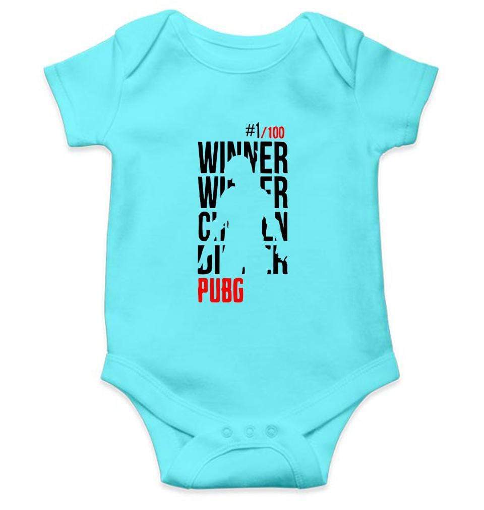 Winner Winner Chicken Dinner PUBG Rompers for Baby Boy- FunkyTradition FunkyTradition