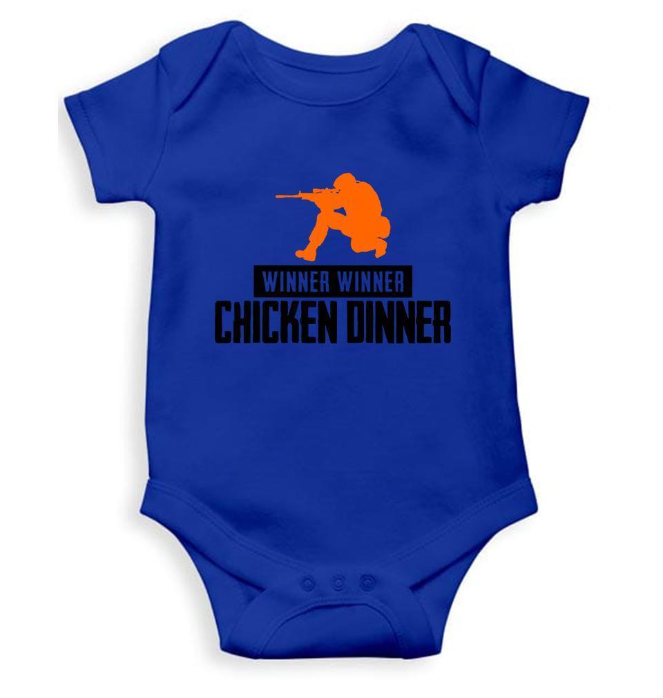 Winner Winner Chicken Dinner PUBG Rompers for Baby Boy- FunkyTradition FunkyTradition