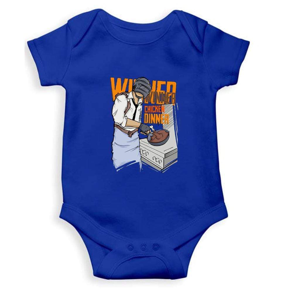 Winner Winner Chicken Dinner PUBG Rompers for Baby Boy- FunkyTradition FunkyTradition