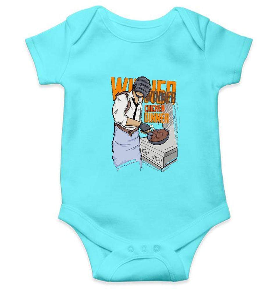 Winner Winner Chicken Dinner PUBG Rompers for Baby Boy- FunkyTradition FunkyTradition