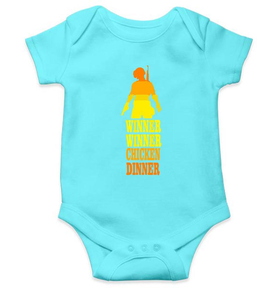 Winner Winner Chicken Dinner PUBG Rompers for Baby Boy- FunkyTradition FunkyTradition